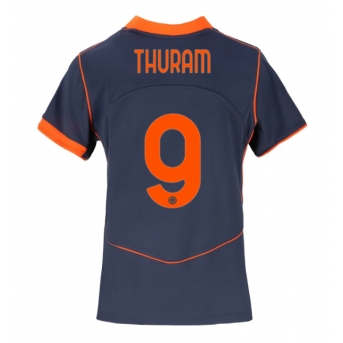 Inter Milan Marcus Thuram #9 Maglia Gara Terza Repliche 2025-26 Donna Maniche Corte